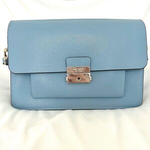Kate Spade Light Blue Voyager Shoulder Bag